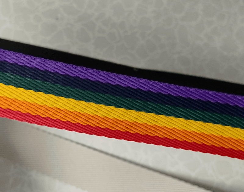 Alça chic colorida para bolsas